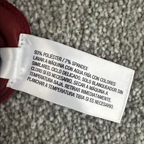 Velvet Red Pants - Picture 4 of 4